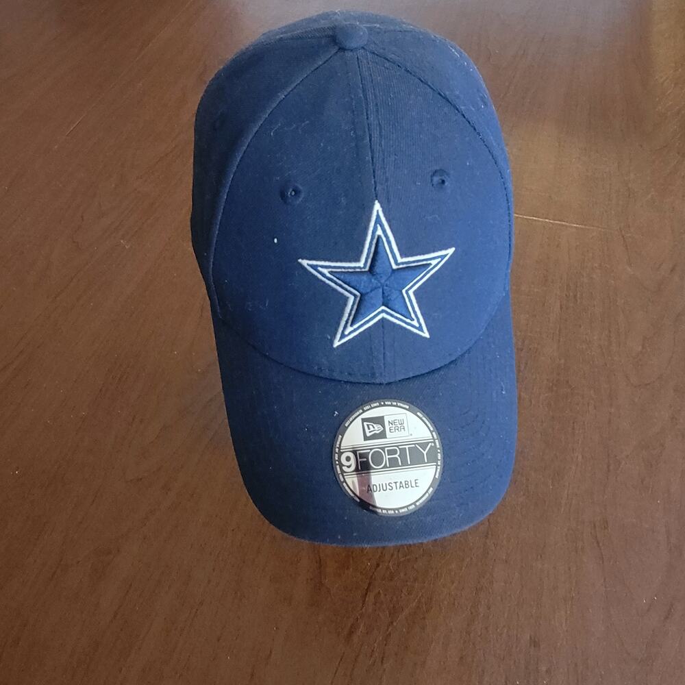 New Era 9FORTY NFL Dallas Cowboys Navy Blue Snapback Adjustable Hat New with tag